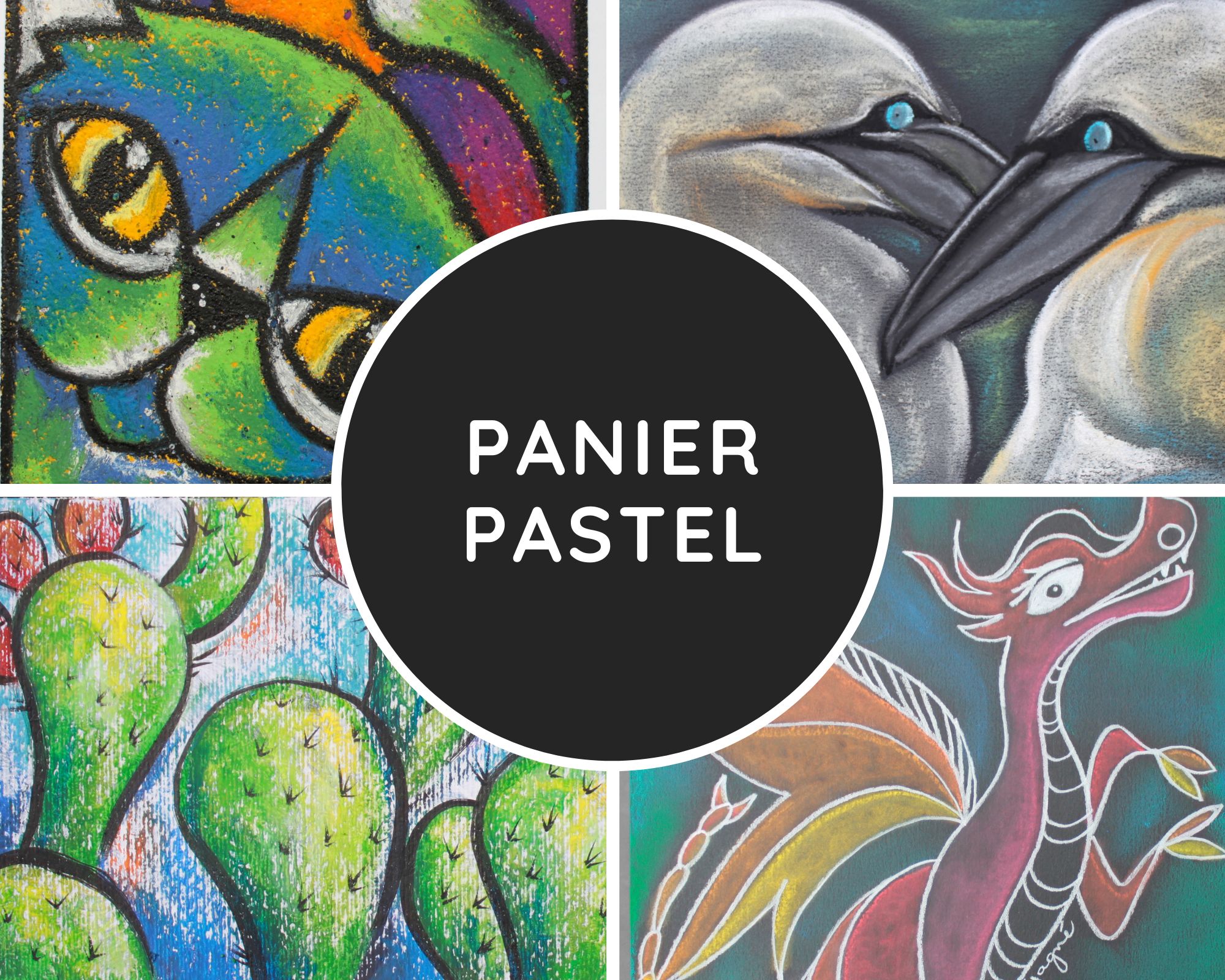 Panier pastel